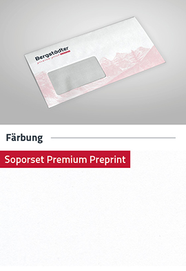 Briefhülle DIN lang (Schmuckfarbe) - Soporset Premium Preprint