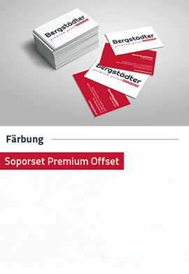 Visitenkarten (Schmuckfarbe) - Soporset Premium Offset